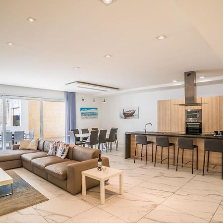 The Sea-Bank Villa Apartments Marsaskala Exterior foto