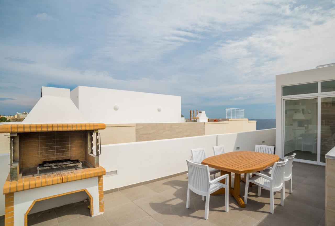 The Sea-Bank Villa Apartments Marsaskala Exterior foto