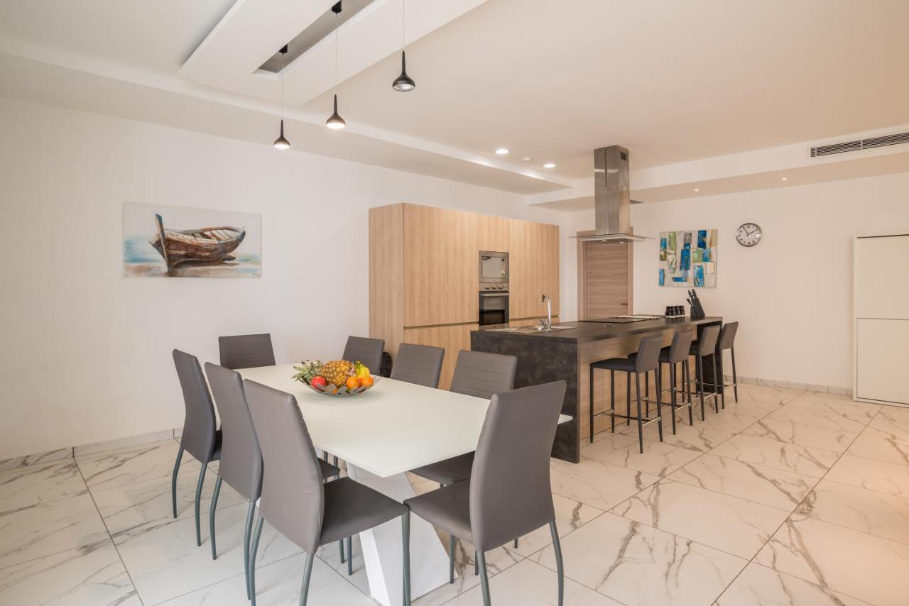 The Sea-Bank Villa Apartments Marsaskala Exterior foto