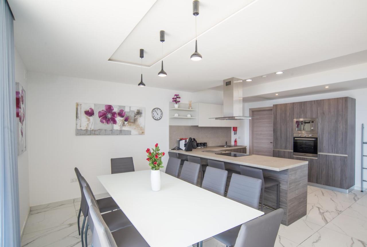 The Sea-Bank Villa Apartments Marsaskala Exterior foto