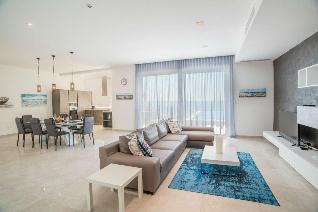 The Sea-Bank Villa Apartments Marsaskala Exterior foto